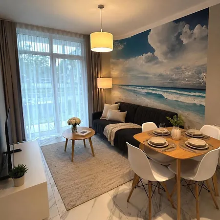Lägenhet Turkus 12a Z Basenem By & Apartments, Ku Morzu *